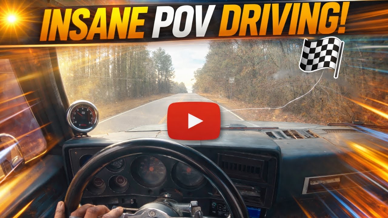 POV Driving a Cammed C10 | Raw Sound, No Talking