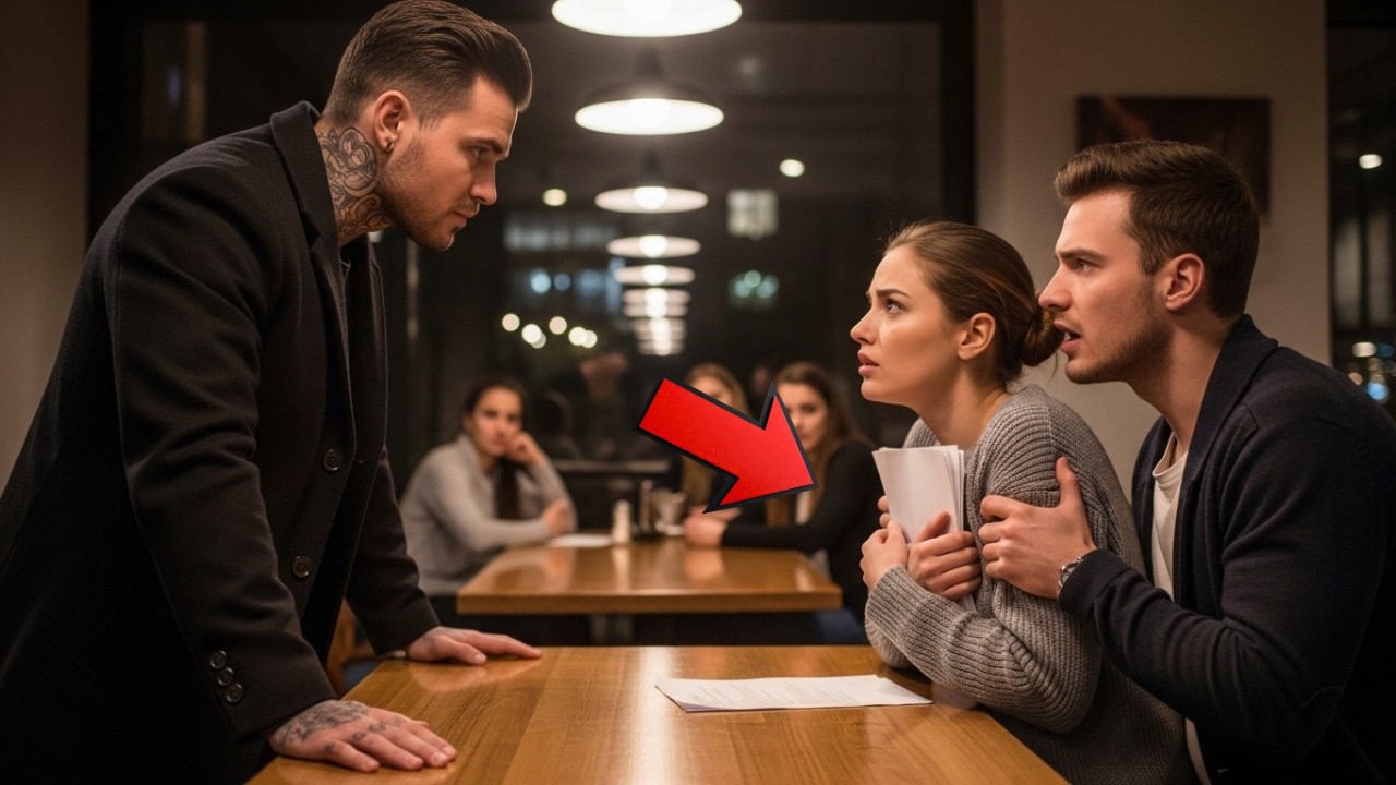 Her Abusive Ex Attacked Her at a Café — The Mafia Boss Said “Nobody Touches What’s Mine”