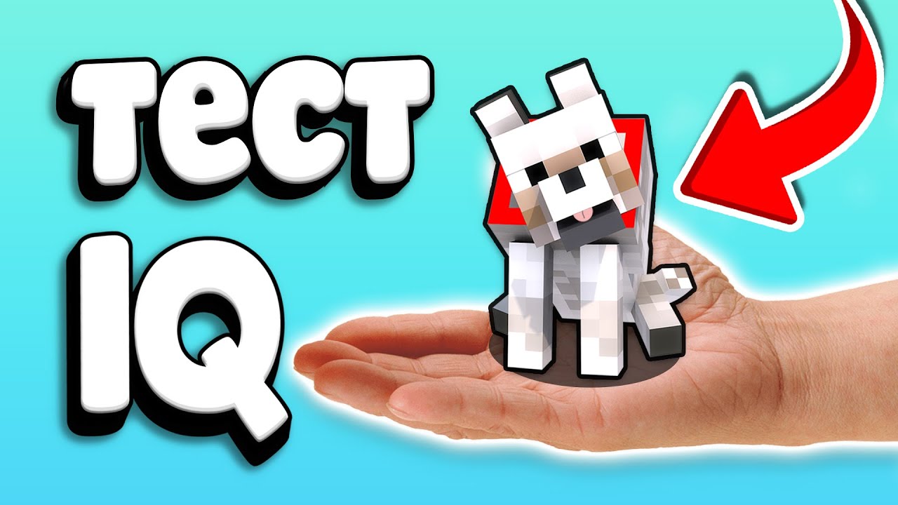 😰КАКОЙ IQ У СОБАКИ В МАЙНКРАФТ?