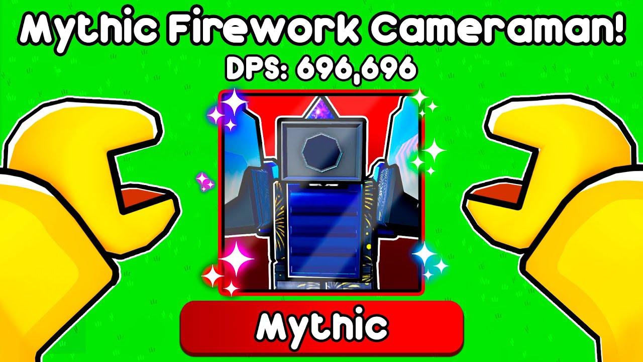 How To Unlock The MYTHIC FIREWORK CAMERAMAN in Toilet Tower Defense