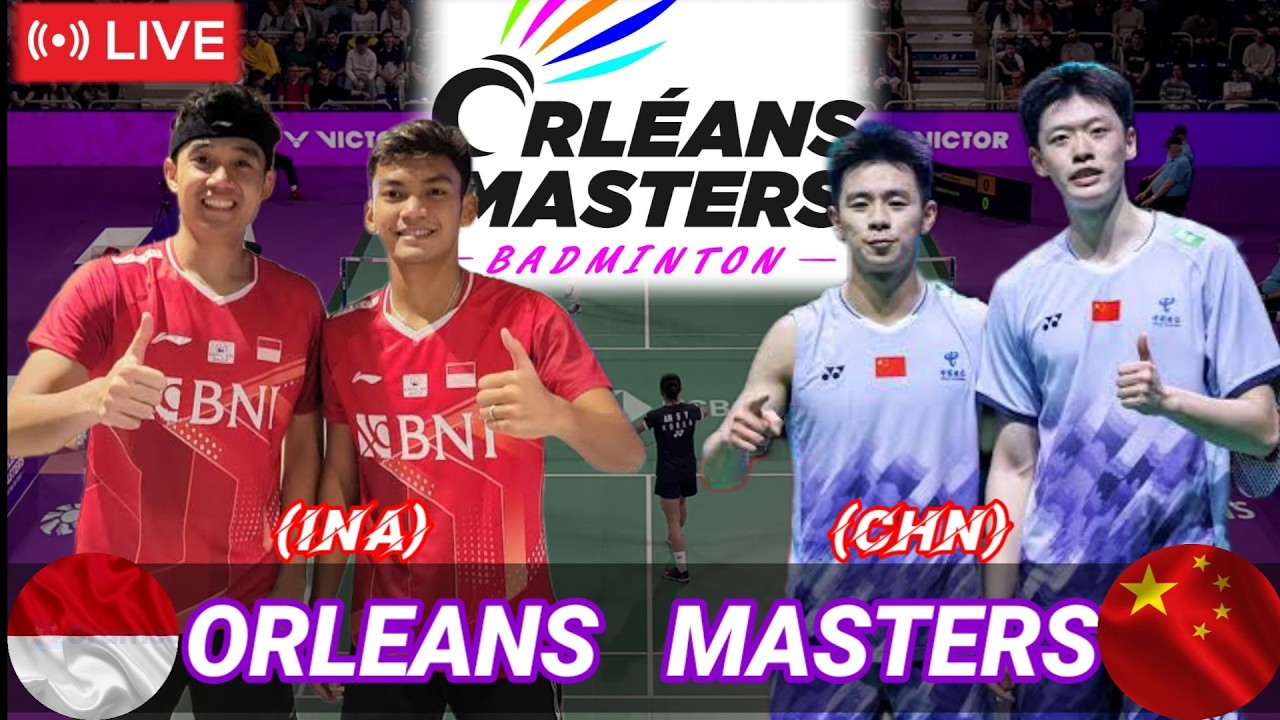Highlight 🔥 Fikri/Maulana (INA) vs (CHN) Chen/Liu Badminton Orleans Masters