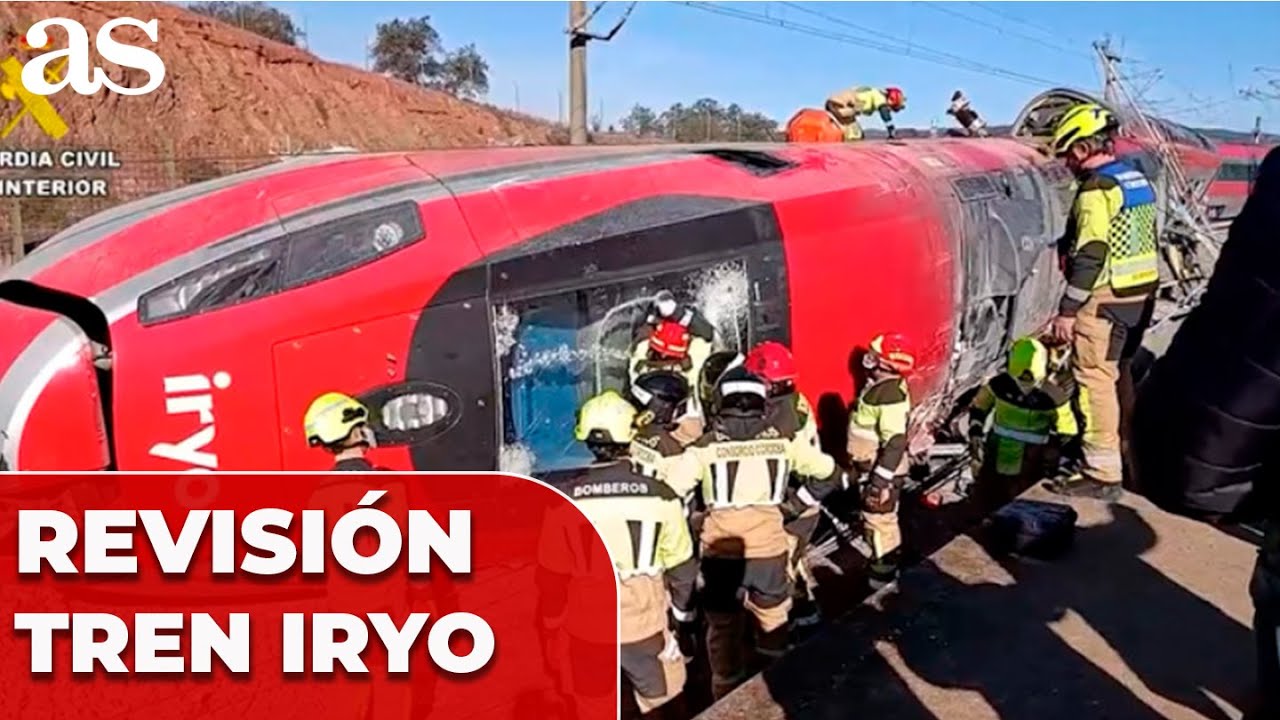 La &Uacute;LTIMA REVISI&Oacute;N del TREN IRYO descarrilado en ADAMUZ (C&Oacute;RDOBA) se realiz&oacute; hace CUATRO D&Iacute;AS