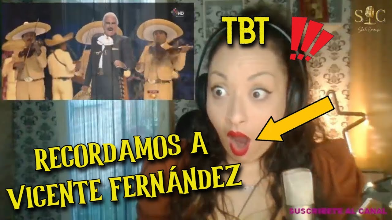 VICENTE FERNÁNDEZ⭐INAUGURACIÓN JUEGOS Panamericanos⭐cantante ESPAÑOLA REACTION & ANALYSIS