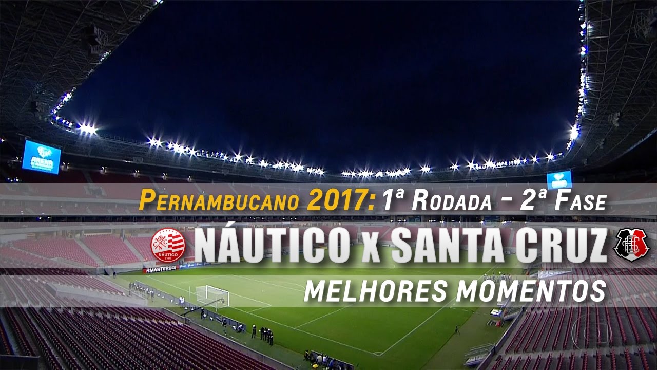 Melhores Momentos de Náutico 1 x 1 Santa Cruz pelo Pernambucano 2017