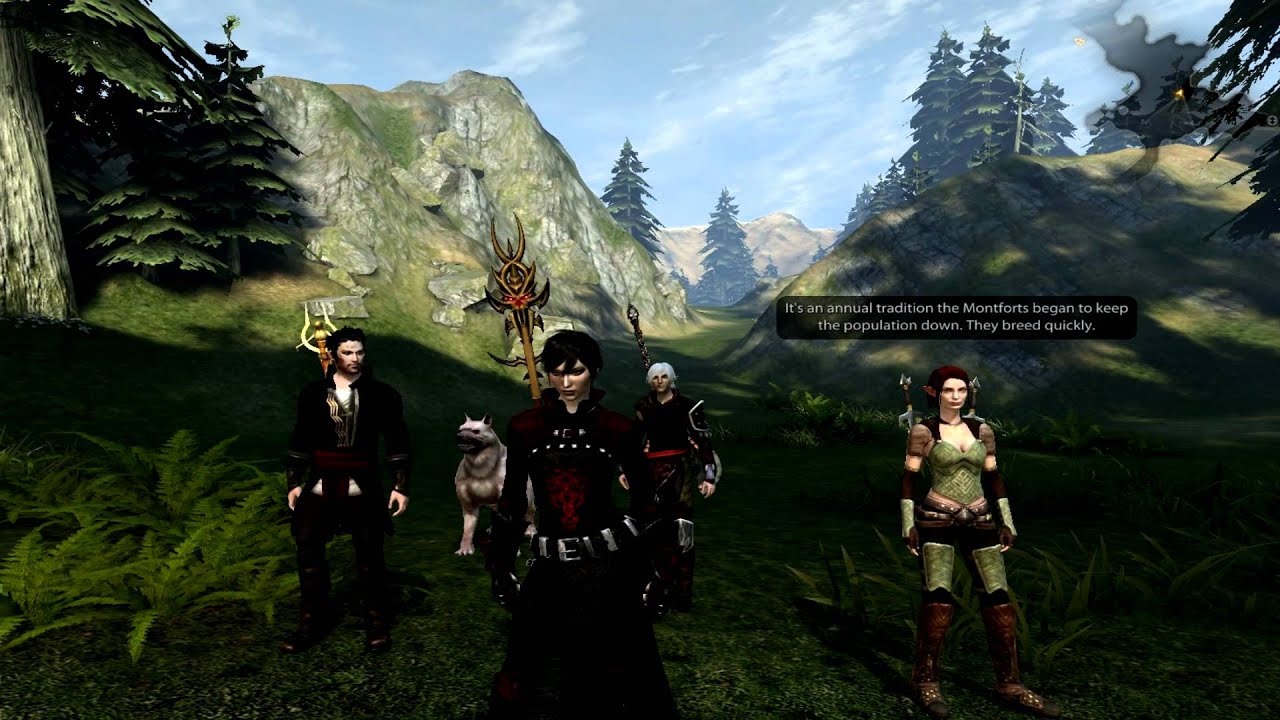 Dragon Age 2 - Party Banter Fenris/Anders/Hawke/Tallis MotA
