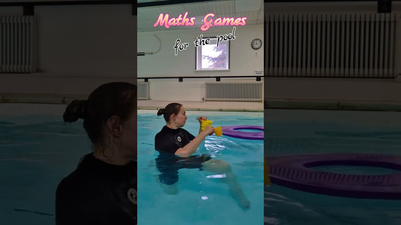 Maths games for childrens swimming lessons