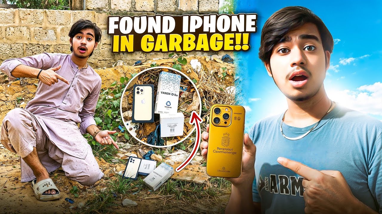 I Found A Iphone And Airpods In Garbage😱 |Guard Ne Pakar Liya🤬| |Danger Yt Vlogs|