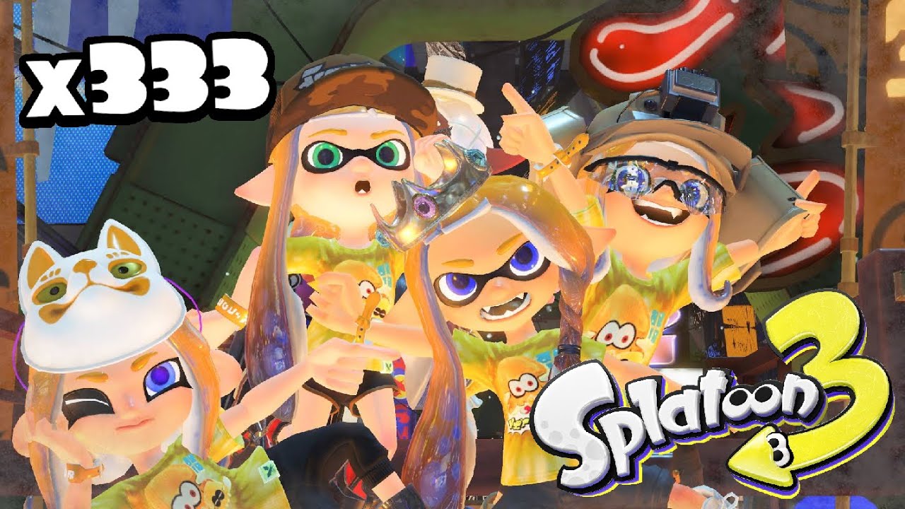 J'ai joué et remporté mon 1er Festimatch x333 sur Splatoon 3 !!