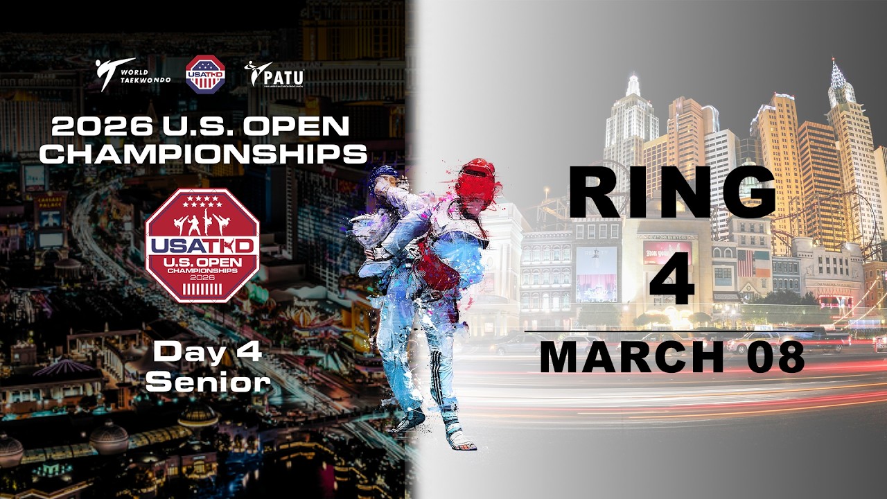 DAY 4 / RING 4 - U.S. Open Championships.  Kyorugi Senior