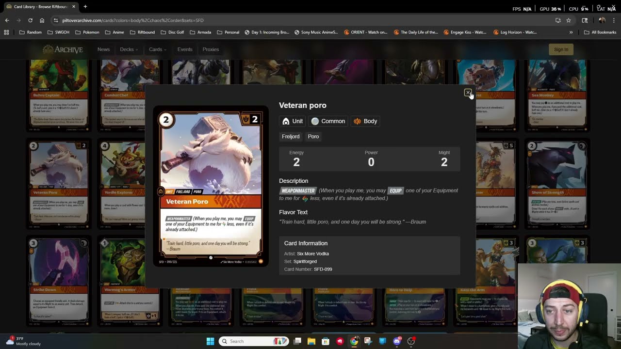All Riftbound Spirtforged Body, Chaos, and Order Cards