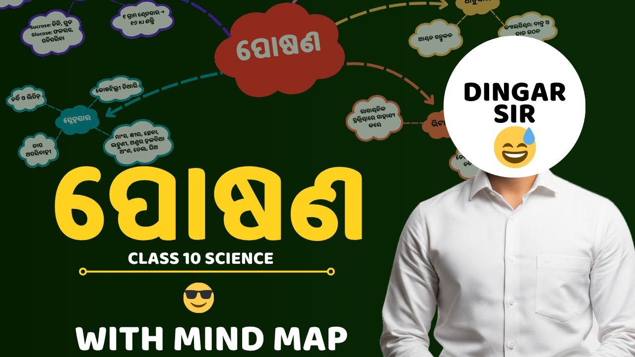 Posana Class 10 Odia Medium Part 1 | Mind Map By Dingar Sir