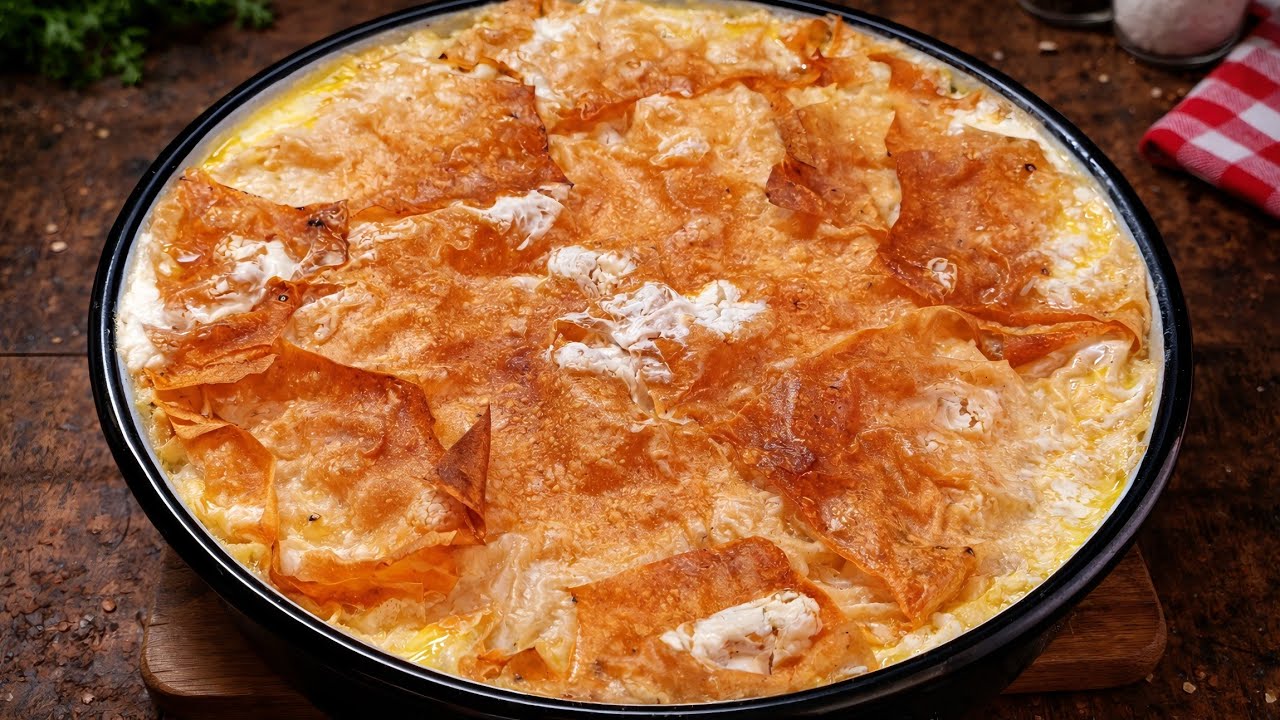 PITA STERANICA-uz gotove jufke pravi se brzo i lako | PIE WITH CHEESE