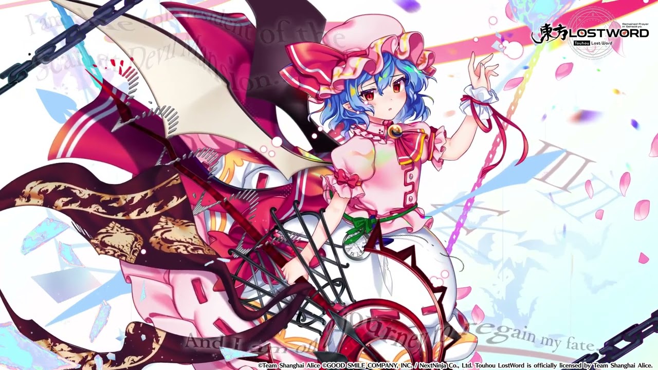 Touhou LostWord - Remilia Scarlet『The Heat of My Fingertips』