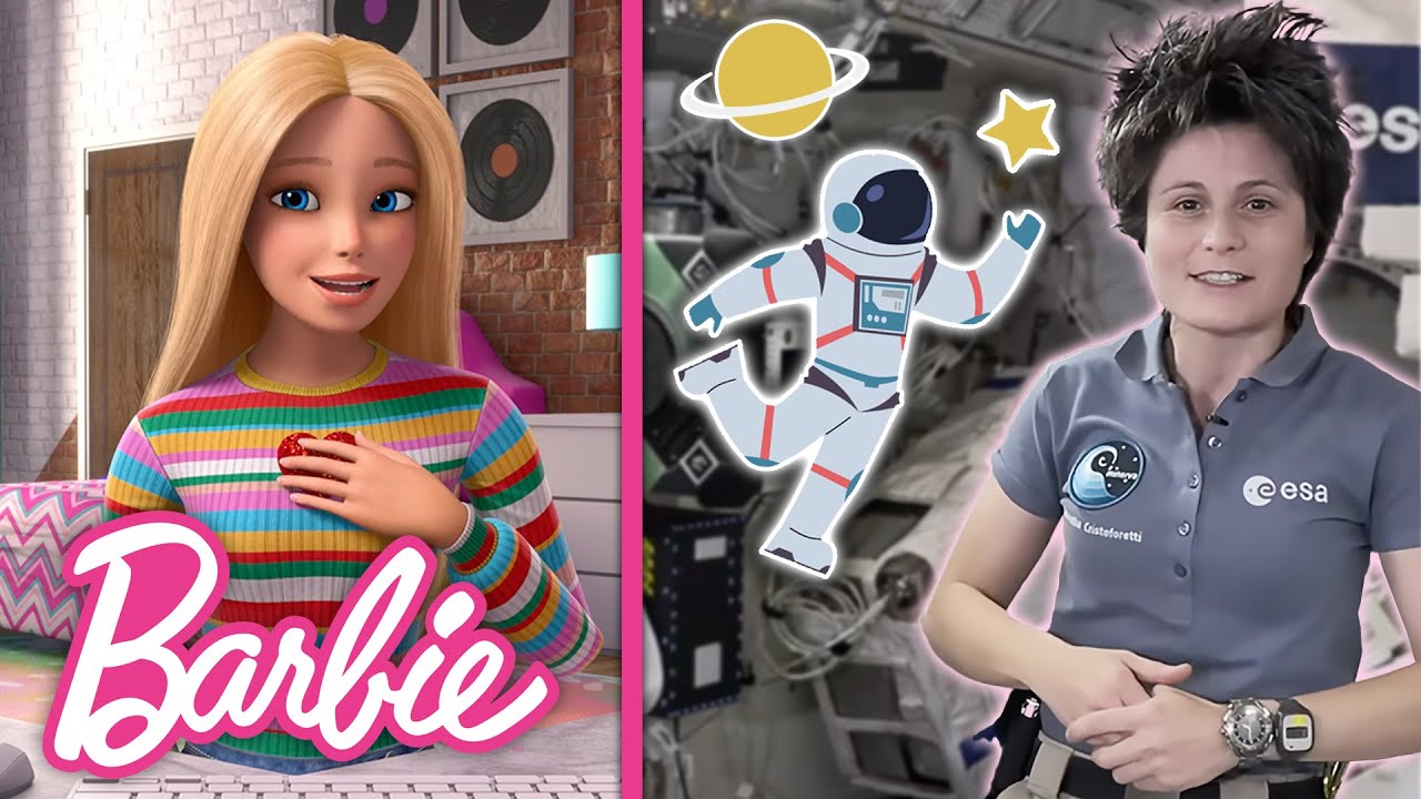 Barbie incontra l'astronauta dell’ESA Samantha Cristoforetti | I vlog di Barbie | @Barbie Italiano
