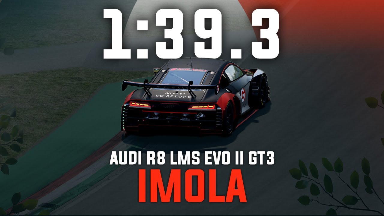 Imola 1:39.3 - Audi R8 LMS EVO II GT3 - GO Setups | ACC 1.9.8