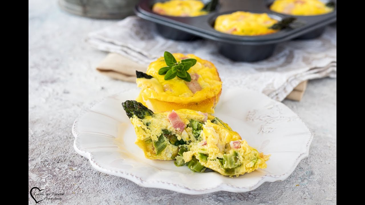 Frittata di asparagi al forno