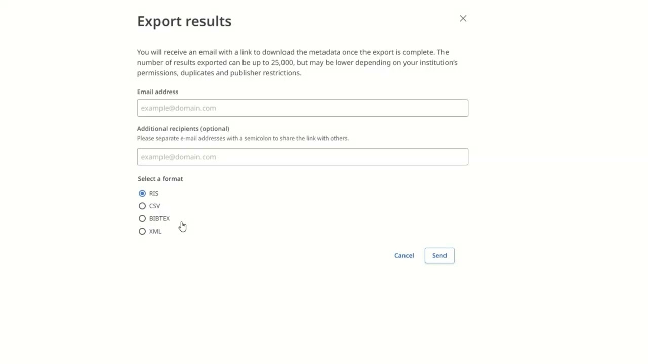 How to Export from CINAHL into RefWorks