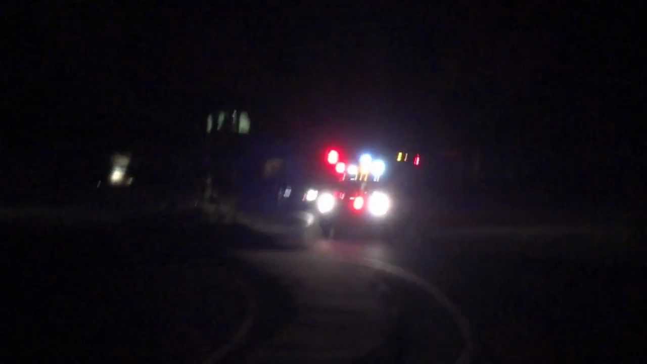 Ambulance Goes To Hospital At Night!!!!
