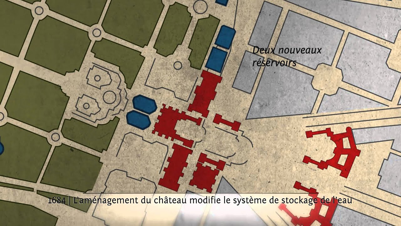 L'acheminement des eaux à Versailles