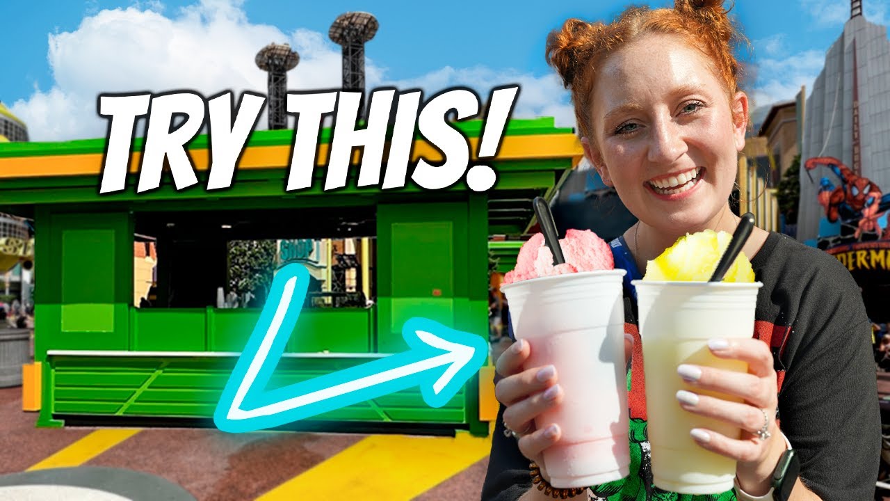 НОВЫЙ фуд-корт на «Острова приключений»! Обзор продуктов питания Universal Orlando 2023