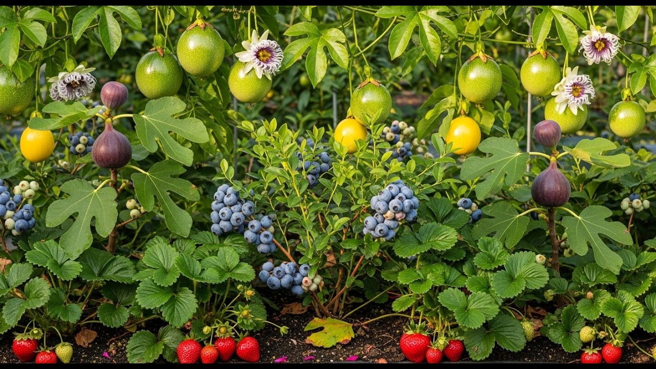 We Grow a Year of Fruit in a Tiny Backyard. The 4 Plants That Make It Possible