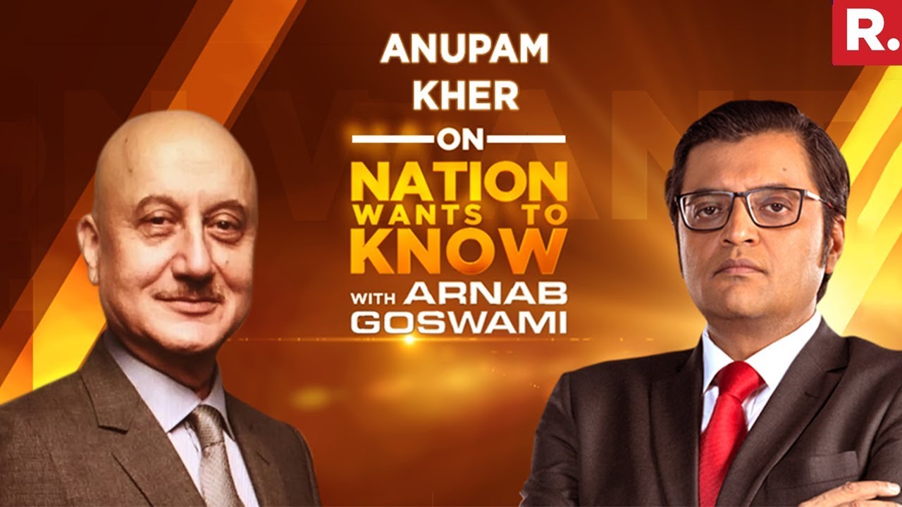 Anupam Kher Opens Up To Arnab Goswami | Nation Wants To Know - Full Episode