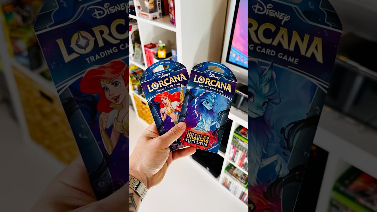 OPENING DISNEY LORCANA : URSULA&rsquo;S RETURN ! - LEGENDARY EVERYWHERE 💥 #lorcana #opening #asmr #shorts
