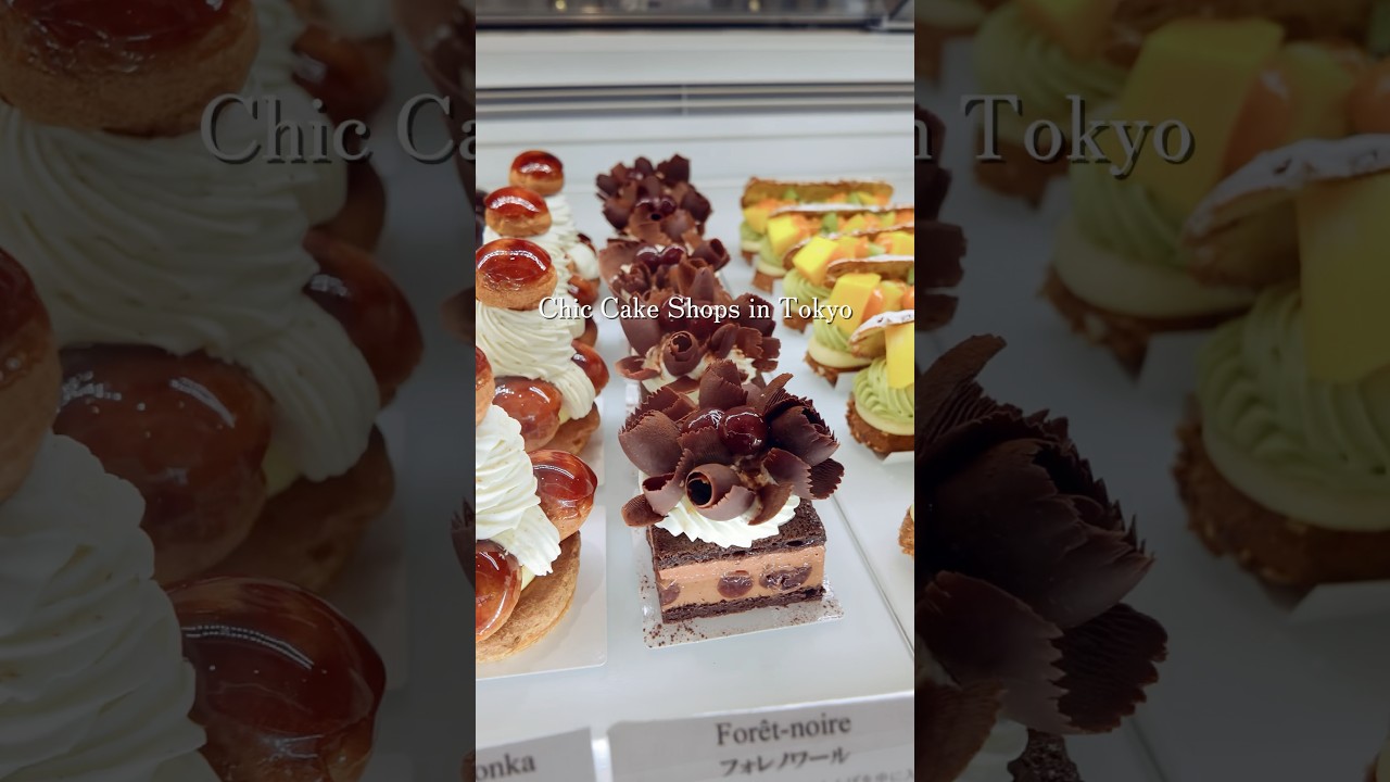 French-Japanese Pastry Art in Tokyo #TokyoDesserts #JapanesePastry #HiddenGemsTokyo #japanesefood