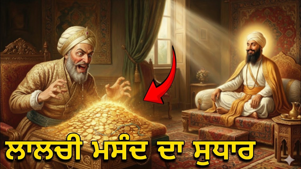 ਲਾਲਚ ਨੇ ਮਸੰਦ ਨੂੰ ਅੰਨਾ ਕਰ ਦਿੱਤਾ… ਗੁਰੂ ਸਾਹਿਬ ਨੇ ਸੱਚ ਵਿਖਾ ਦਿੱਤਾ | Sikh Sakhi