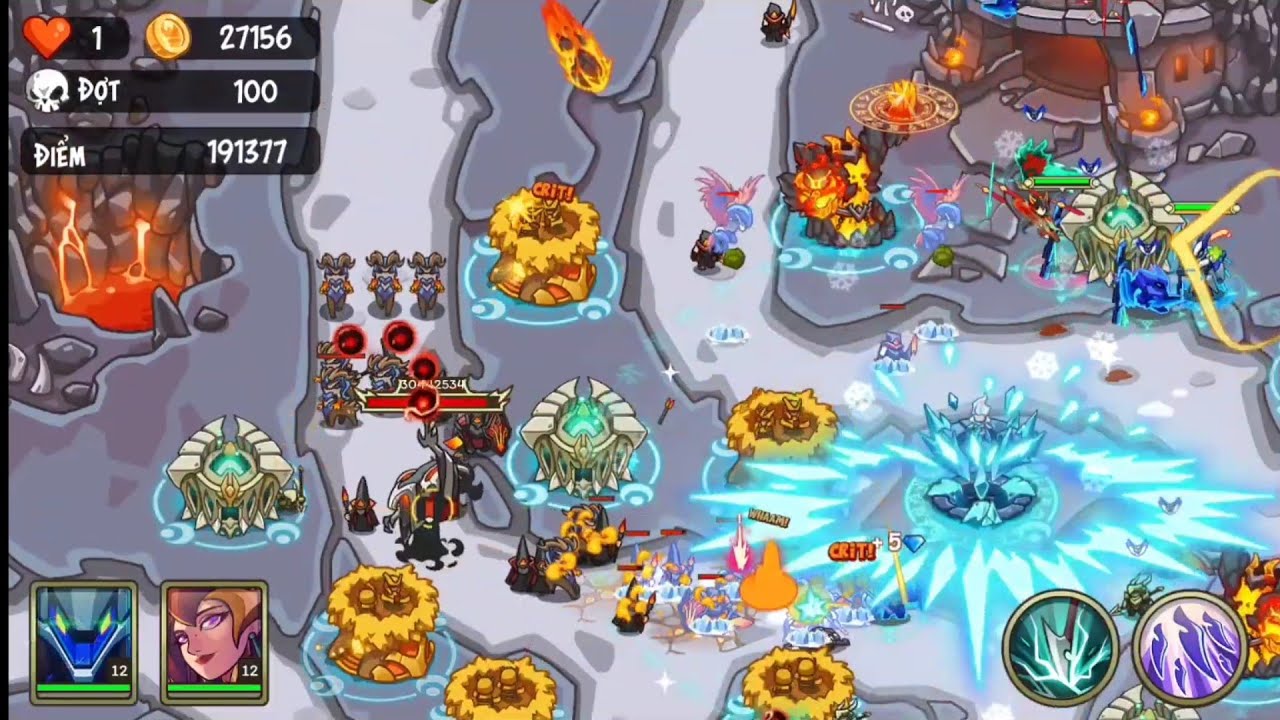 Empire Warriors TD Tournament Map 33: Tryhard (Full 10Wave 90-100).