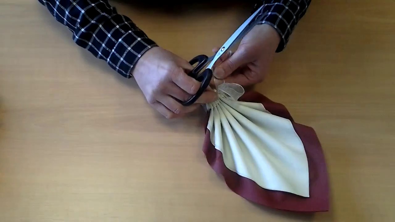 La Feuille - pliage de serviettes - Etalmag