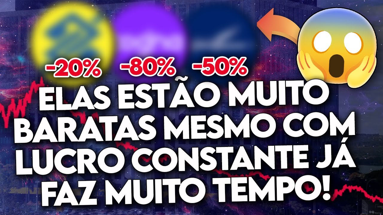 SÃO AS MAIS BARATAS? As 5 AÇÕES que eu INVESTIRIA se COMEÇASSE na BOLSA HOJE!(Minha opinião) - TOP 5
