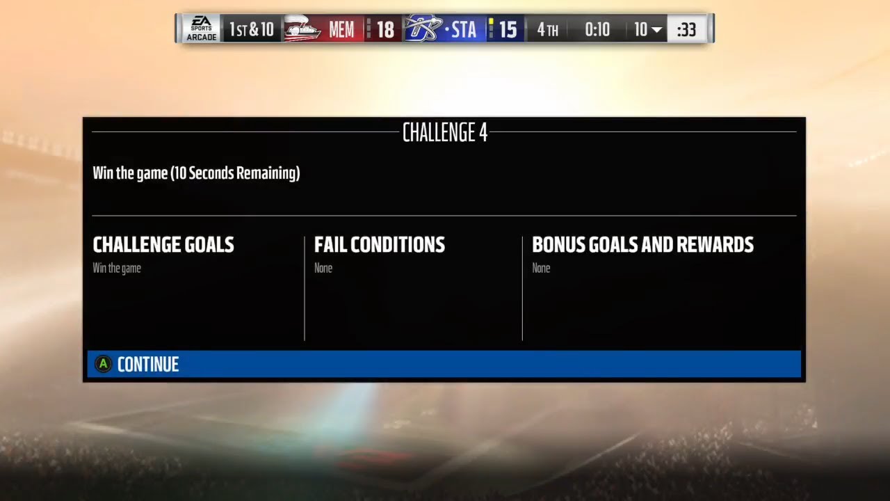 Madden 18 Ultimate Team Week 18 Heroic Boss Battle Challenge 4 Win The Game Only 10 Seconds Remain