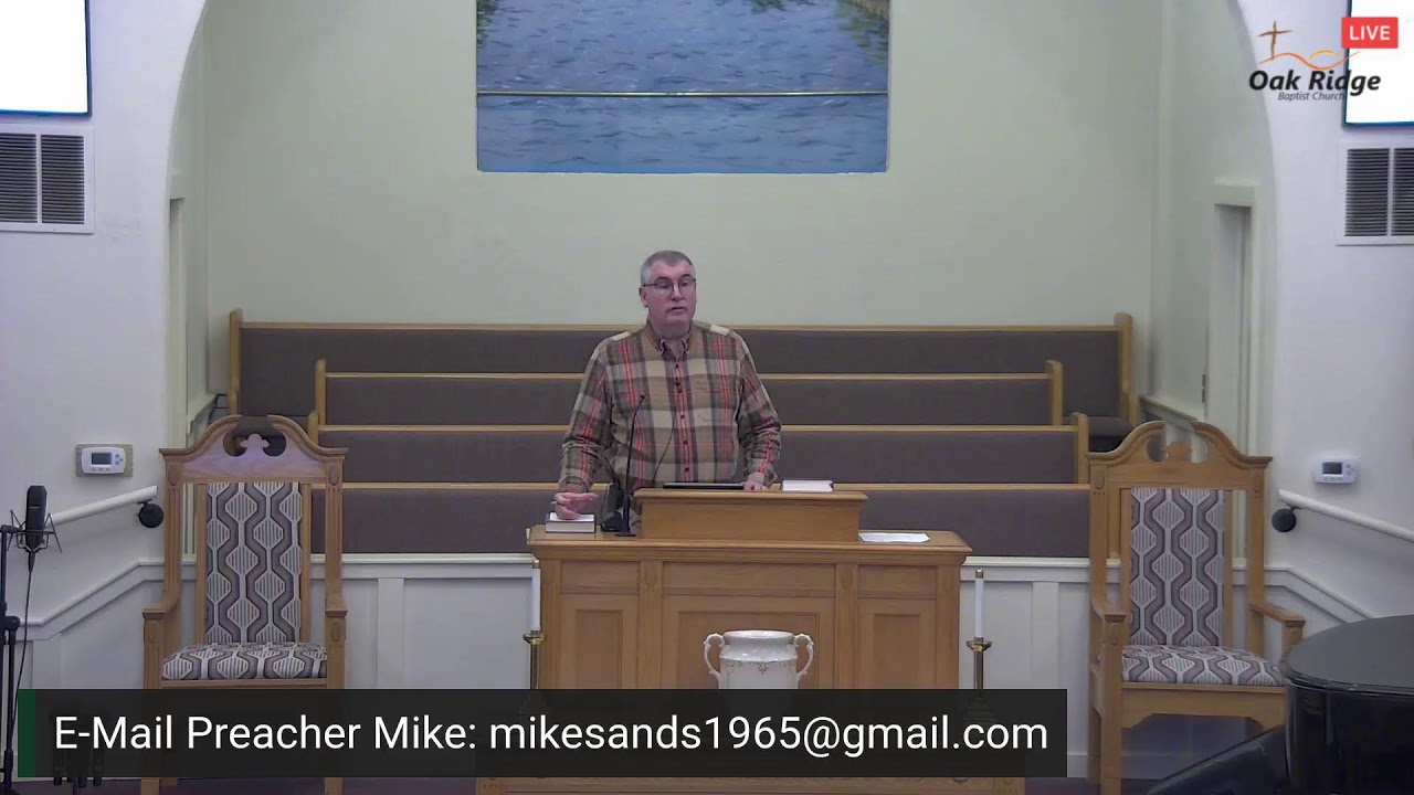 Wednesday Evening Bible Study - February 4, 2026