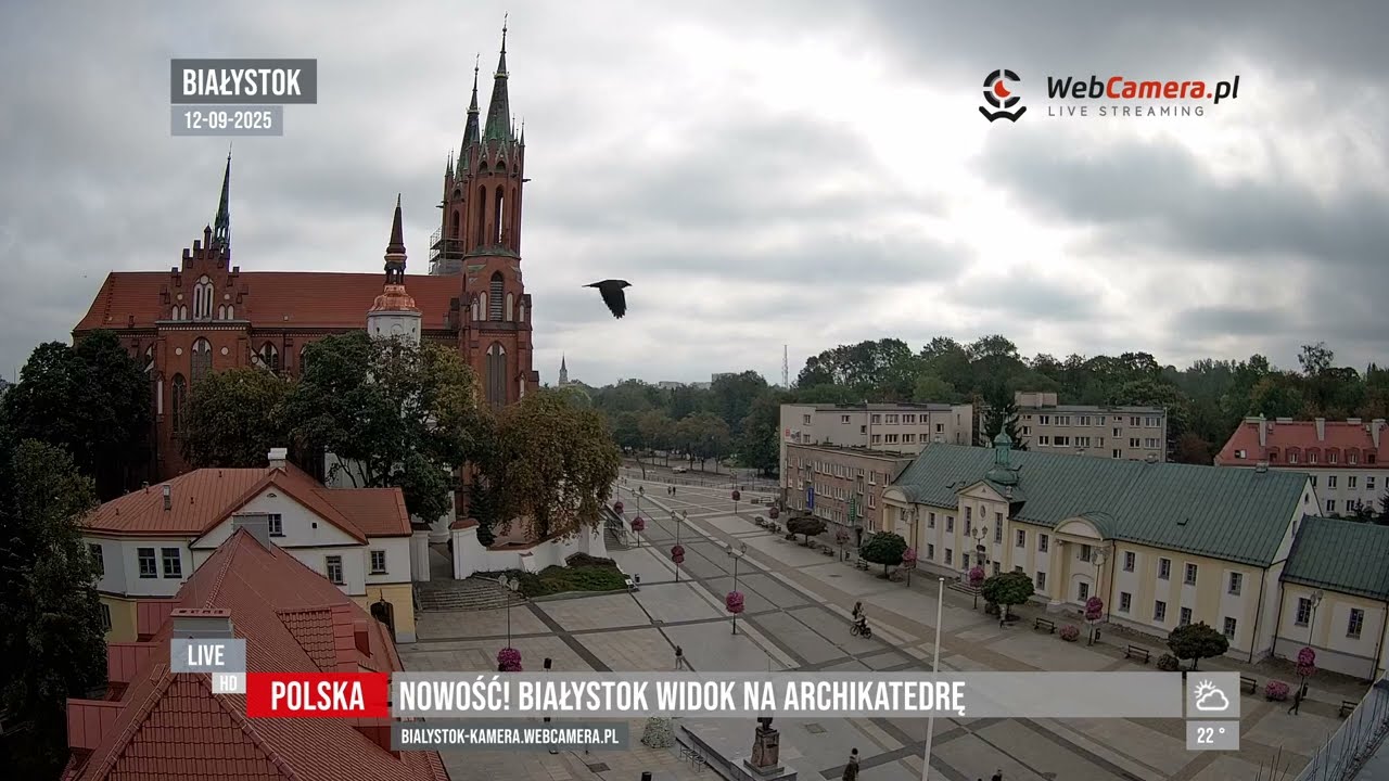 BIAŁYSTOK NA ŻYWO 🔴 NOWOŚĆ | WebCamera.pl