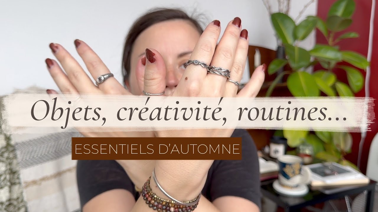 Essentiels d'automne 1 : activités culturelles, routines, vêtements, bijoux, loisirs créatifs