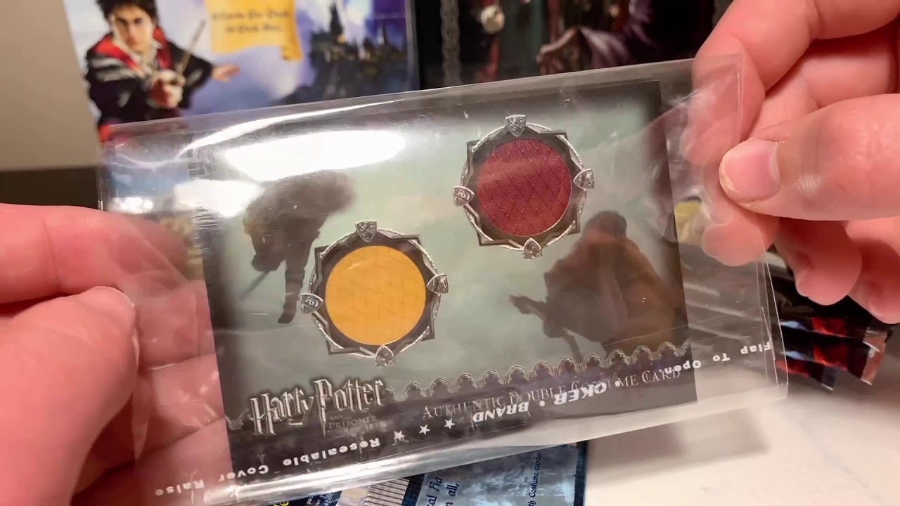 Harry Potter trading cards (costume cards)
