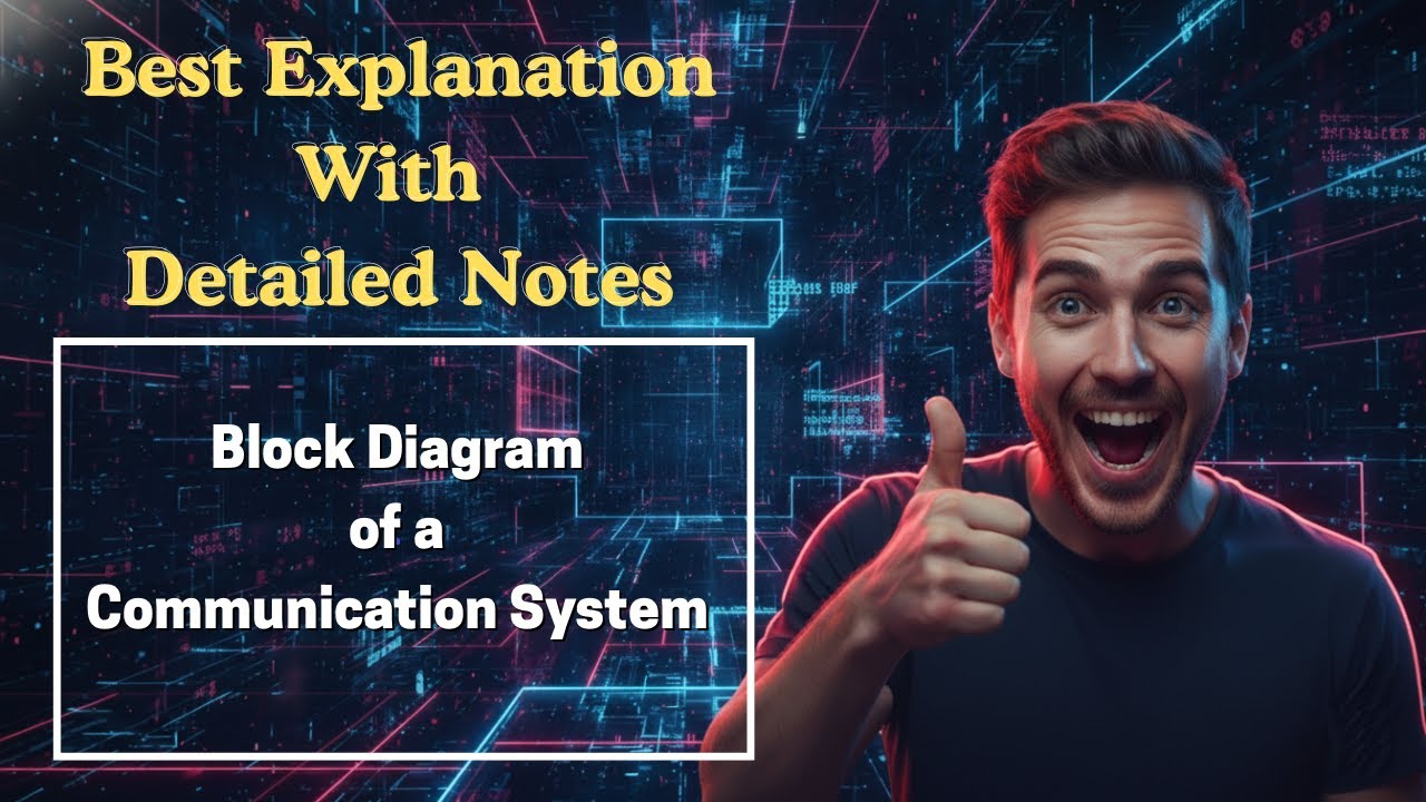 [247] Block Diagram of a Communication System (Basic Electronics Engineering)