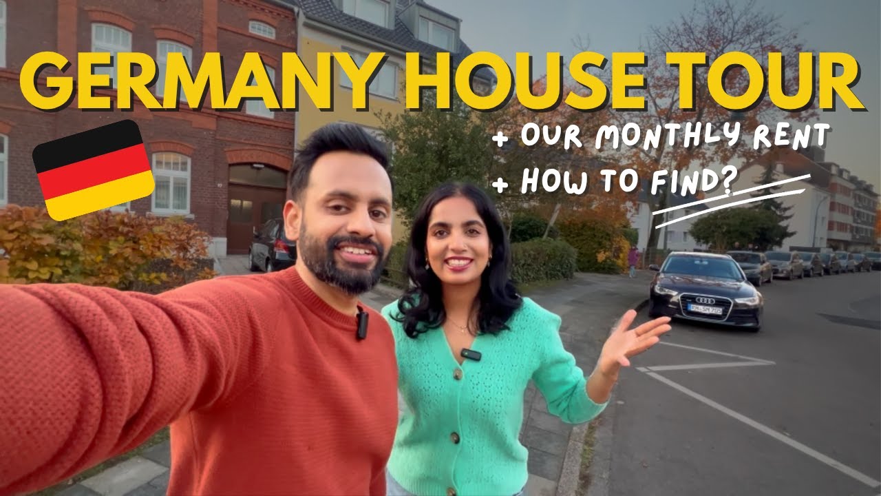 Our German House Tour! How Much Rent We Pay + How to Find Yours 🇩🇪