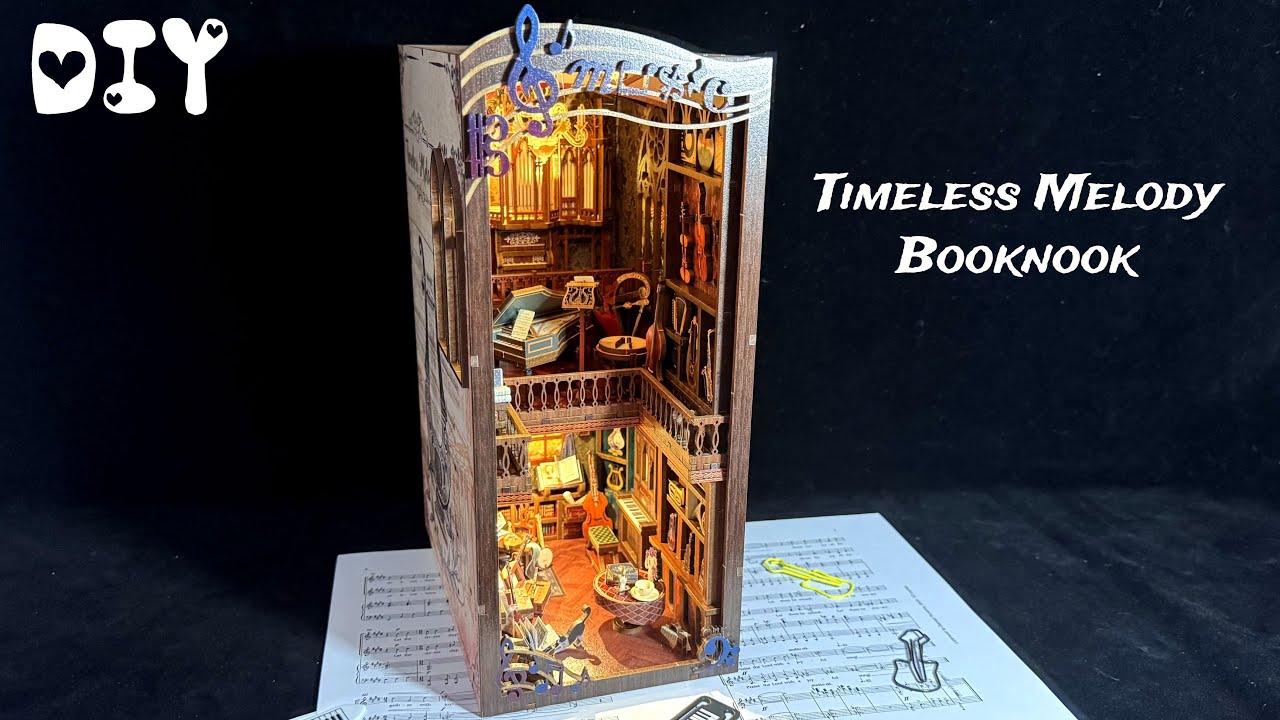 Timeless Melody Booknook | Step by Step DIY @fifijoy.