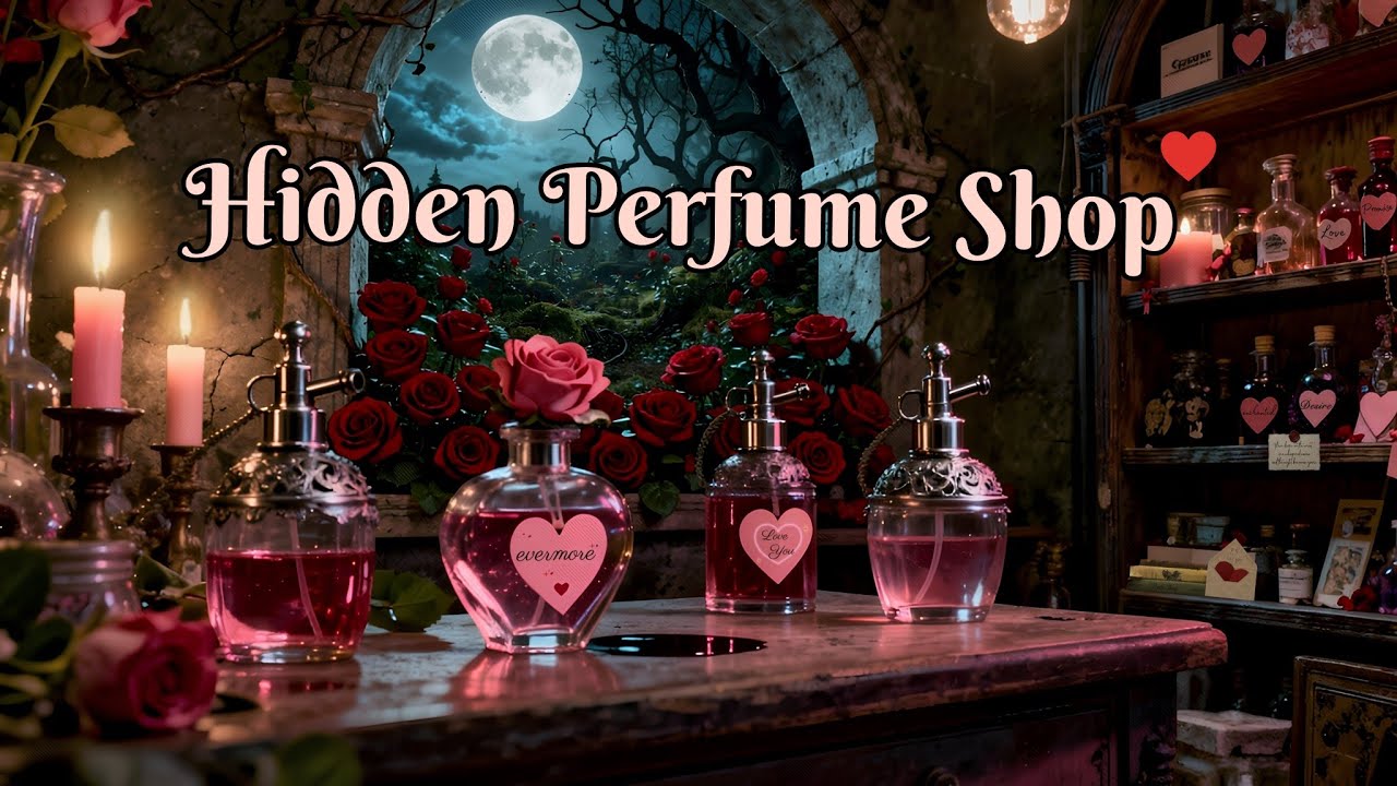 🎧The Perfume Shop Only the Right Hearts Can Find | Witch’s Apothecary ASMR Ambience (No Music)