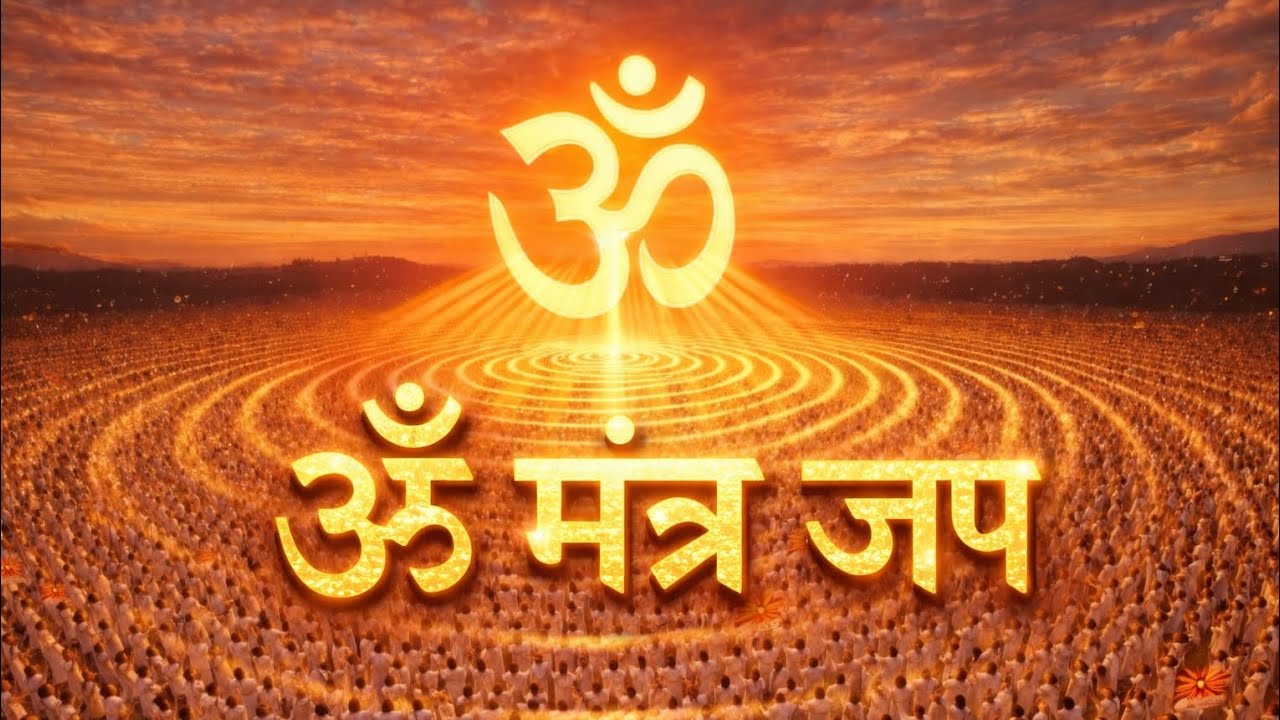 30 मिनट ॐ जप | शिव बाबा का ध्यान के लिए शक्तिशाली ओम जाप |Morning & Night Meditation| OM CHANTING |