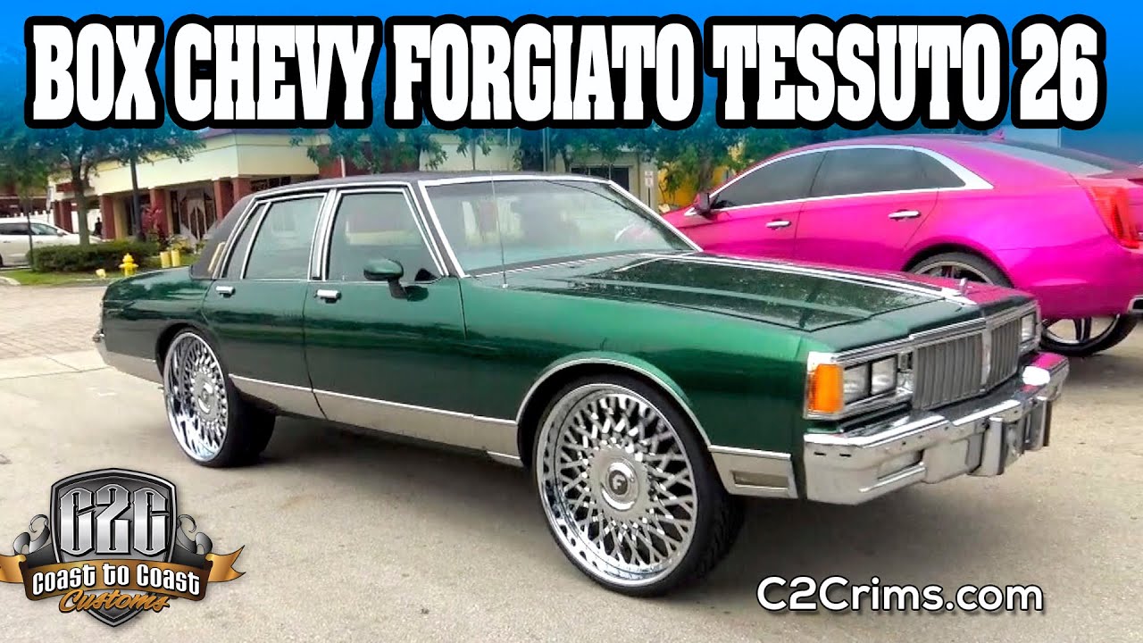 BOX CHEVY 1987 Pontiac Parisienne FORGIATO TESSUTO 26