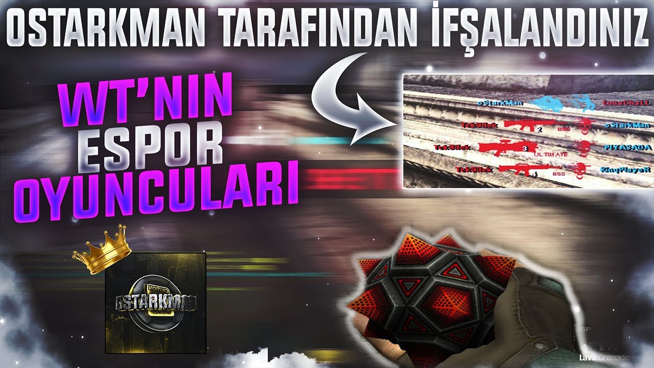 WT'NIN ESPOR OYUNCULARI ! HİLE İFŞA ! #WOLFTEAM #OSTARKMAN