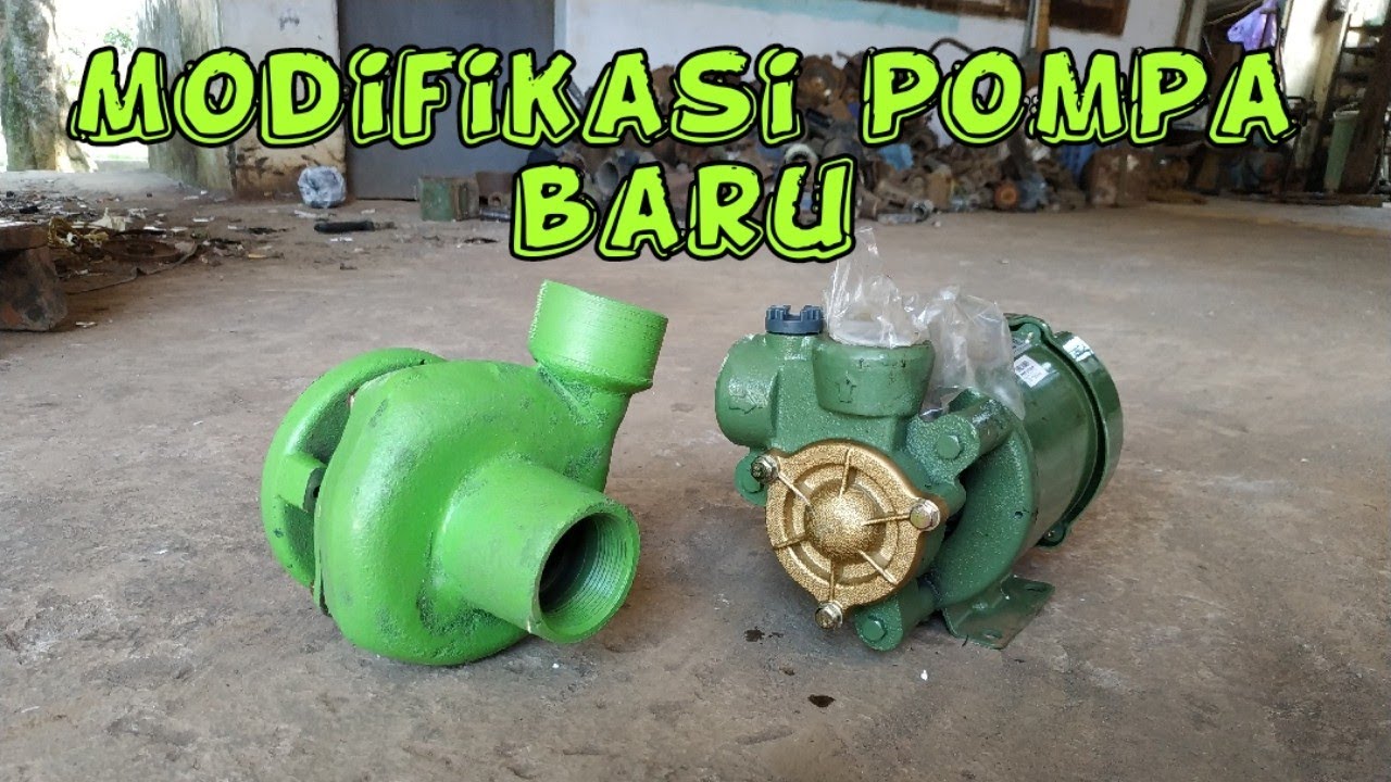 Modifikasi Pompa Air Shimizu PN 125 Bit