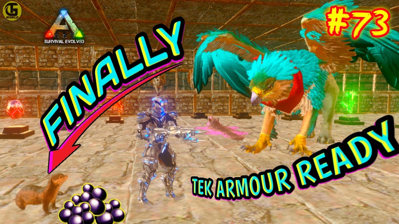 BEST WAY TO COLLECT BLACK PEARLS✨ TEK ARMOUR 🦾 ARK MOBILE TAMIL #73
