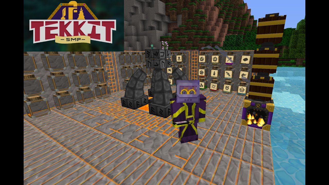 Tekkit SMP Let's Play Episode 14 - Setting up for Arcane Infusion