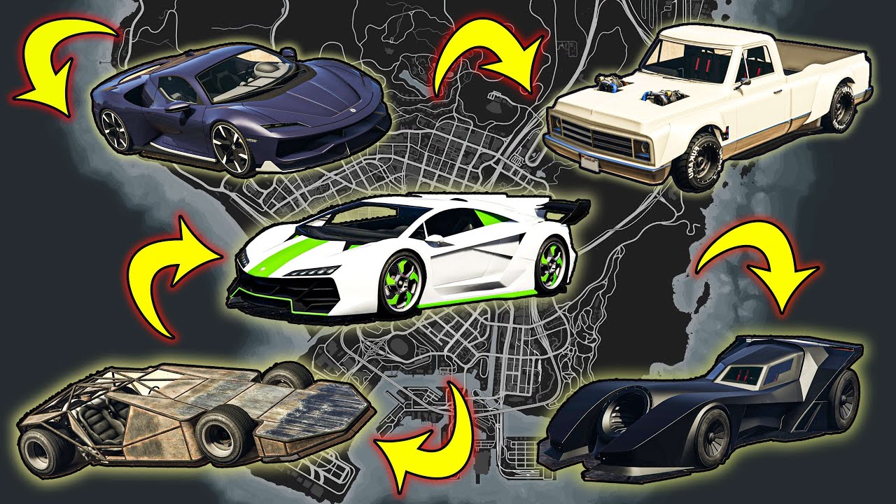 GTA 5 - All New Story Mode Rare Cars Locations 2025 (PS5, PS4, XBOX & PC)