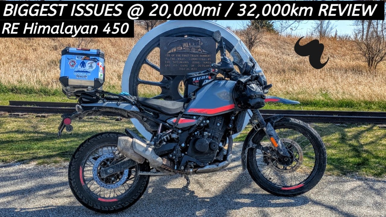 Rough & Rugged RE Himalayan 450 @ 20,000 Miles Review - Wahoo!