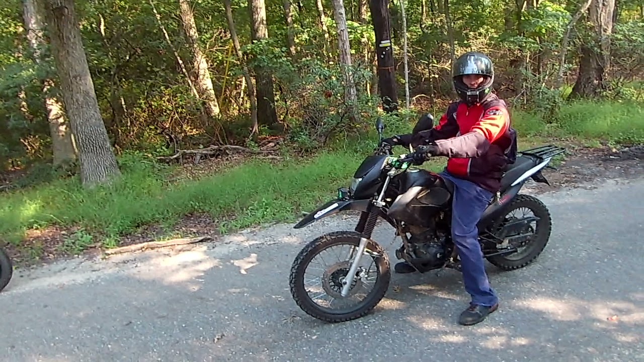 ssr xf250 vs tbr250 vs drz400sm in the forest who wins